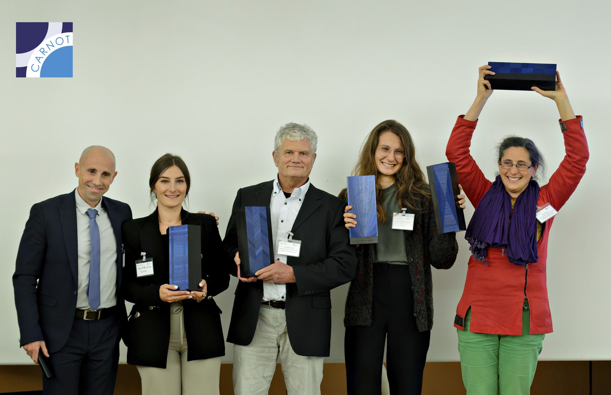 Quatre lauréats du Prix Carnot de la recherche partenariale